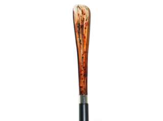 Shoe Horn Cane Head Long Wood Handle ITALIAN Gift Idea  