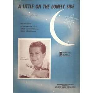  Sheet Music A Little On The Lonely Side Eddy Howard 17 
