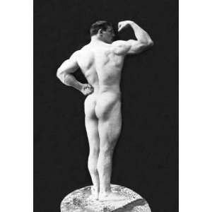  Statuesque Back and Arm Curl 20x30 Poster Paper