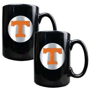  Tennessee Volunteers NCAA 2pc Coffee Mug Set Kitchen 