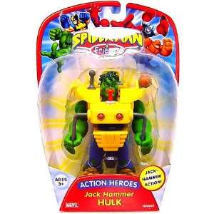   & Friends 6 Inch Action Heros Figure Jack Hammer Hulk Toys & Games