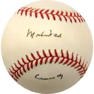  Muhammad Ali Cassius Clay Autographed Baseball (James 