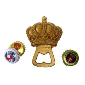  The Kings Crown Cast Iron Bottle Opener Set of Two 