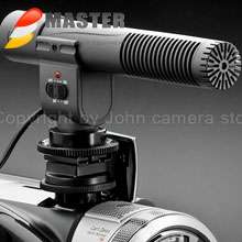 Shotgun DV Stereo Microphone for Canon 5D Mark II 7D 60D 600D 550D T3i 