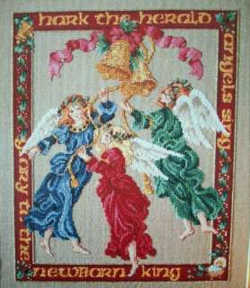 Hark the Herald Angels sing cross stitch pattern  