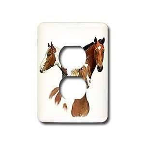 Horse   Horses   Light Switch Covers   2 plug outlet cover