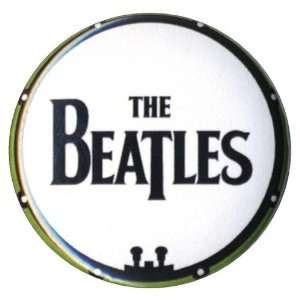  Beatles   Drum Head Logo Button Arts, Crafts & Sewing