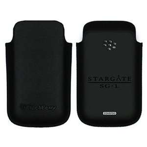  Stargate Official Symbol on BlackBerry Leather Pocket Case 
