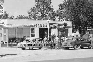 1950s STANDARD GAS STATION FUEL TRUCK PHOTO MULVANE KS  