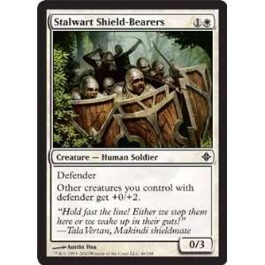 Magic the Gathering   Stalwart Shield Bearers   Rise of the Eldrazi 