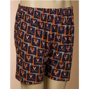  Virginia Cavaliers NCAA Mens Pattern 2 Boxer Shorts 