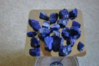   Blue Gem Grade Mine Run Lapis Lazuli Sprinkled with Pyrite   One Kilo