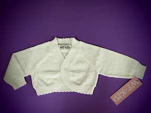   Cotton Sweater Pointelle Cardigan CK291013(0 24m) Ship by Air  