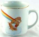 care bears coffee mug vintage tea cup tenderheart cheer grumpy