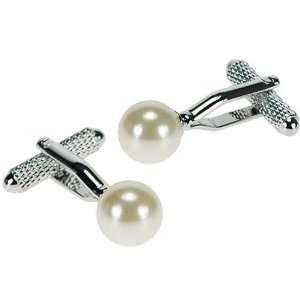  Pearl Style Cufflinks Jewelry