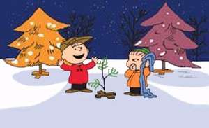   Brown & Linus Christmas Tree Cross Stitch Pattern***L@@K***  