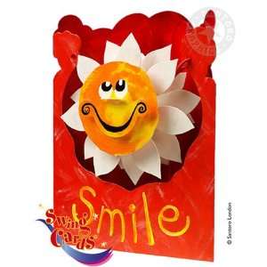   Interactive 3 D Swing Greeting Card, Smile (SSC32)