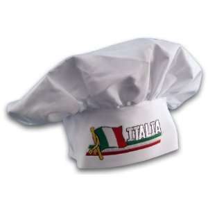  Italia White Chefs Hat 