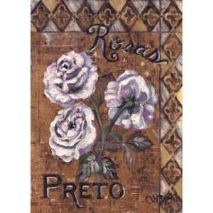  Rosas Preto    Print