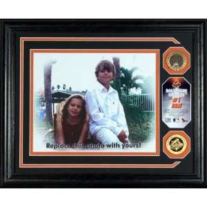  Baltimore Orioles Personalized   #1 Fan   Photo Mint with 