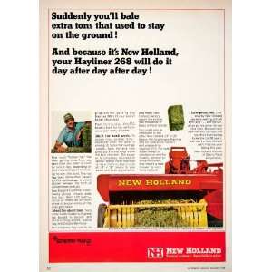  1968 Ad New Holland Sperry Rand Hayliner 268 Coastal 