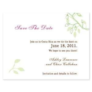  Spring Leaves Save The Date Save The Date Cards Health 
