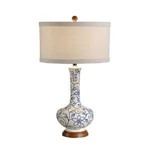  Wildwood Lamps 15662 Flowers 1 Light Table Lamps in Hand 