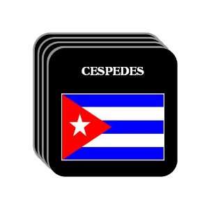  Cuba   CESPEDES Set of 4 Mini Mousepad Coasters 