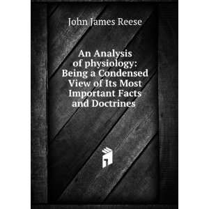   Important Facts and Doctrines . John James Reese  Books