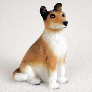  Collie Miniature Dog Figurine   Smooth