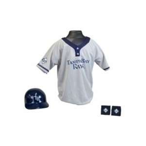  Tampa Bay Rays Baseball Jersey and Helmet Set Sports 