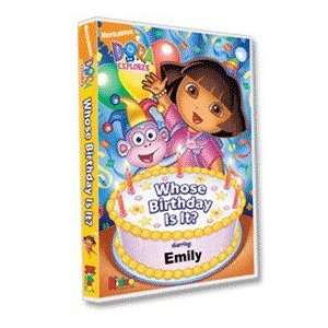  Personalized Dora Birthday DVD Toys & Games
