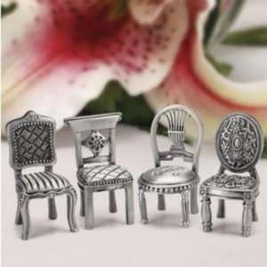  Figurine Placecard Chairs
