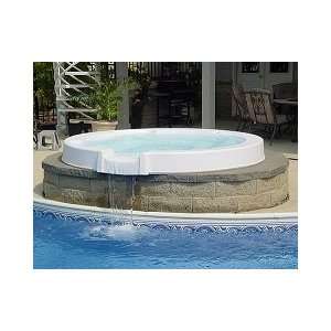  Precision Pool Products 92 Spillover Spa White w/8 Jets 