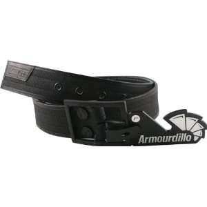  Armourdillo Surplus Waxed Belt Xlarge Black Skate Belts 