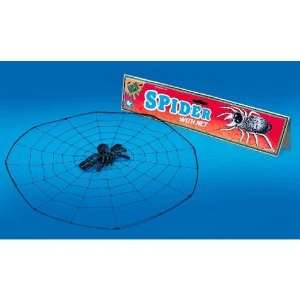  Spider W/ Spider Web  Joke / Gag Gift / Toy Toys & Games