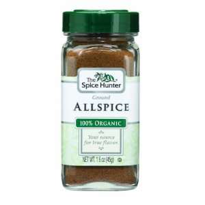 The Spice Hunter Allspice, Ground, Organic, 1.6 Ounce Jars (Pack of 6 