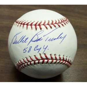  Bob Turley Autographed Baseball