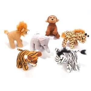  Zoo Animal Stuffed Animals (1 dz) Toys & Games