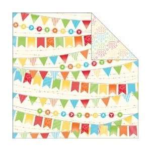  Echo Park Paper Birthday Boy Double Sided Cardstock 12X12 