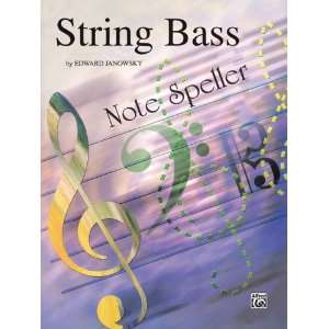  String Note Speller Book String Bass