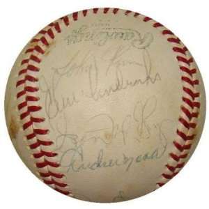  1978 Baltimore Orioles Team 23 SIGNED Baseball CAL RIPKEN 