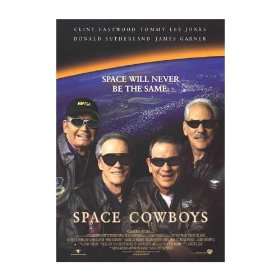  Space Cowboys Movie Poster, 26.75 x 38.5 (2000)
