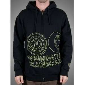  Foundation Skateboards Sketchy Official Zip Hoodie Sports 