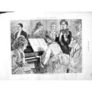  1872 Music Belgravia Violin Piano Ladies Men Romance