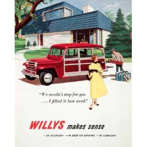 com 1951 Ad Willys Civilian Jeep Motors Auotmobiles Toledo Golf Clubs 