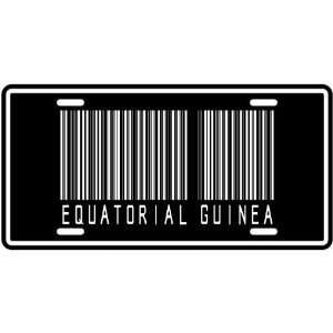  NEW  EQUATORIAL GUINEA BARCODE  LICENSE PLATE SIGN 