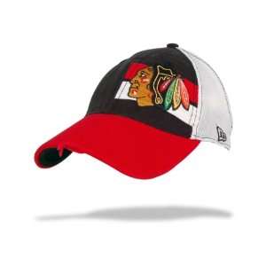  Chicago Blackhawks Double Stripe Cap