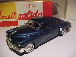   1948 Reedition Numbered Box Solido 1/43 Diecast Issued 2001  