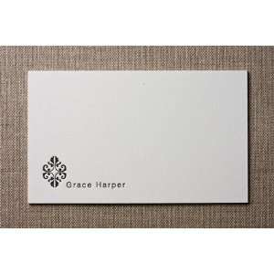  Parisian   Standard Personalized Stationery by Obl 